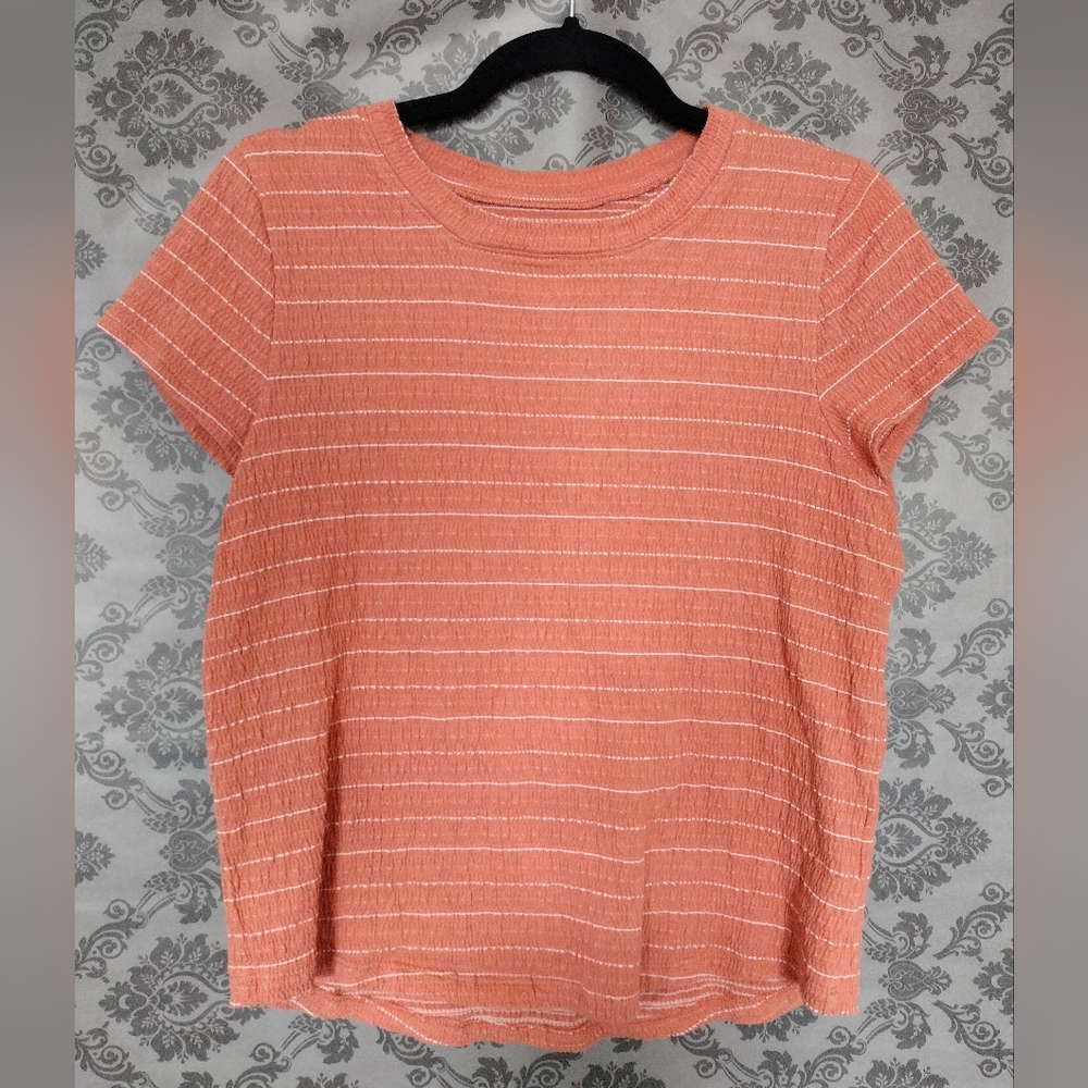 Smocked Shrunken Tee